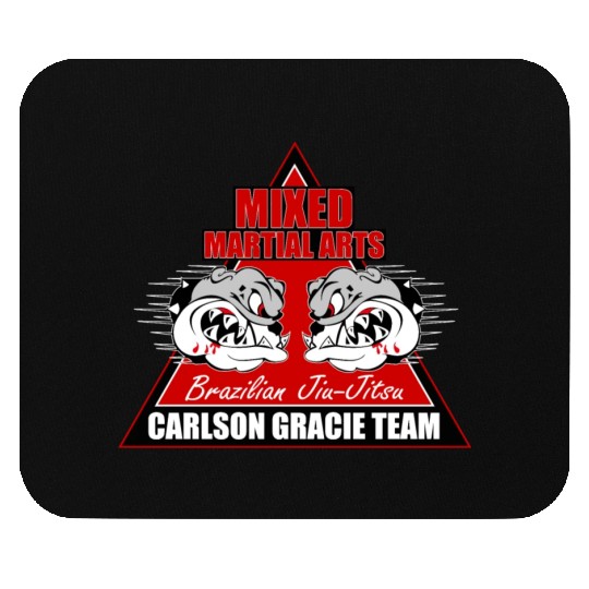 Carlson Gracie Team Brazilian Jiu-Jitsu Mixed Mart Mouse Pads
