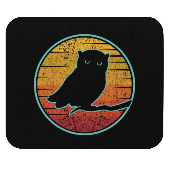 Cute Owl Mouse Pads