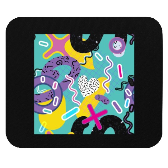 beautiful colorful geometric tribal traditional Mouse Pads