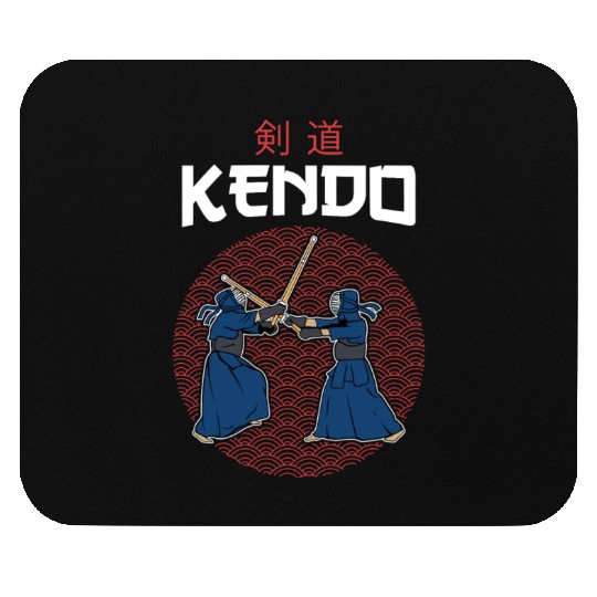 Kendo Master Kenjutsu Kendoka Japan Japanese MMA Mouse Pads