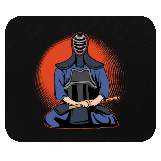 Kendo Master Kenjutsu Bamboo Swords Japanese MMA Mouse Pads