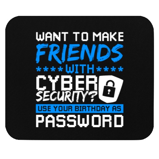 Cyber Security Password hacking Mouse Pads