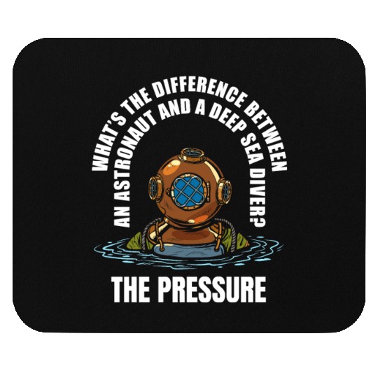 Scuba Diving Diver Mouse Pads