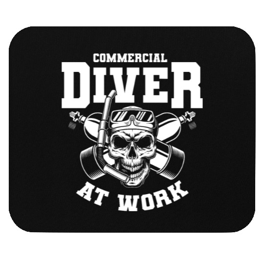 Scuba Diving Diver Mouse Pads