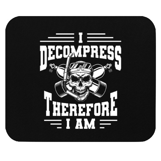 Scuba Diving Diver Mouse Pads