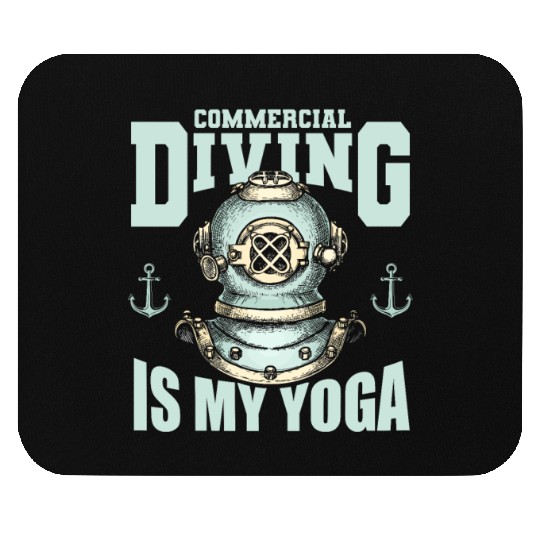 Scuba Diving Diver Mouse Pads