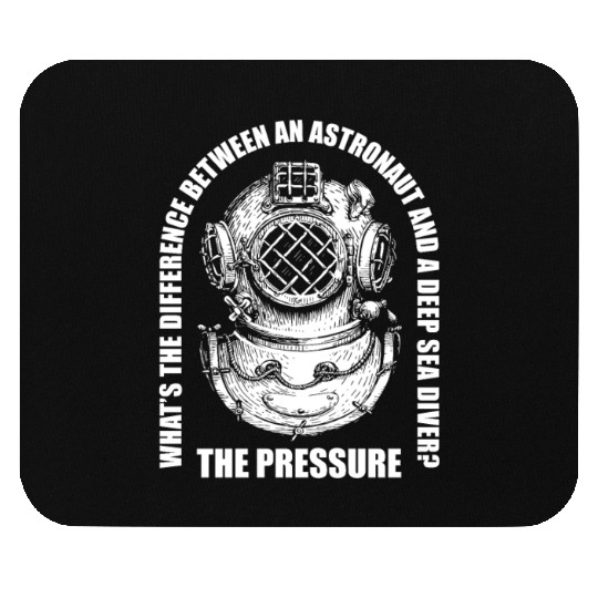 Scuba Diving Diver Mouse Pads