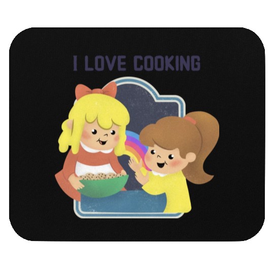 I Love Cooking Mouse Pads