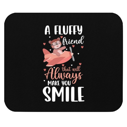 Teddy Bear Protector Cute Mouse Pads