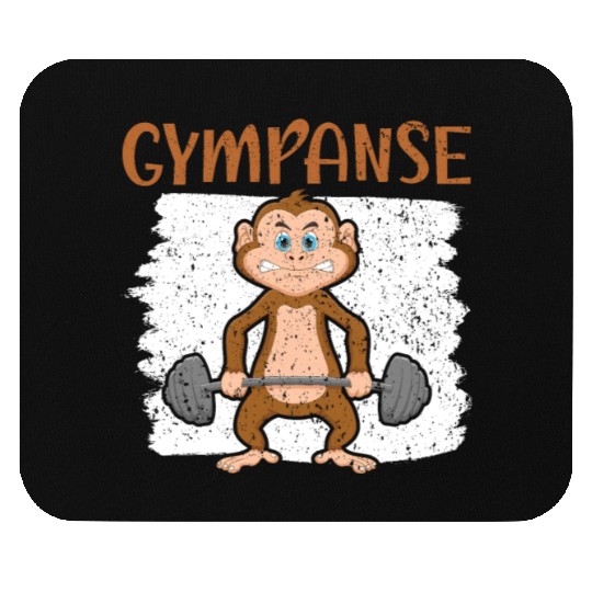 Gympanse Chimpanzee Monkey Animal Zookeeper Mouse Pads