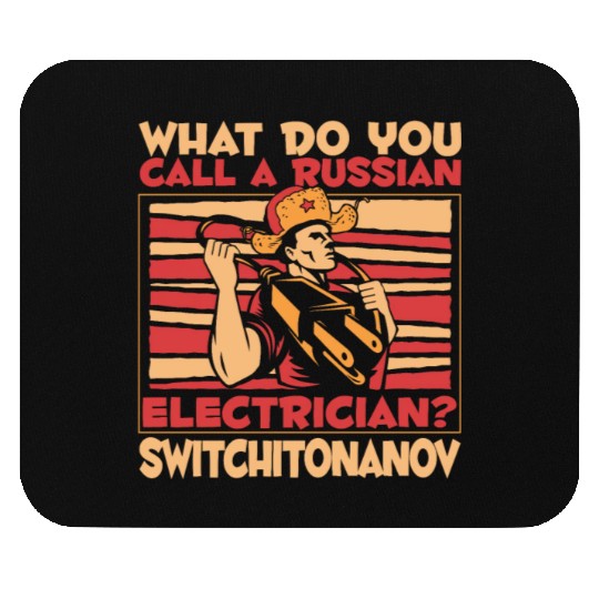 Electrician Electrical Engineer Lineman Mouse Pads