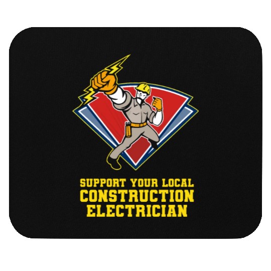 Electrician Electrical Engineer Lineman Mouse Pads