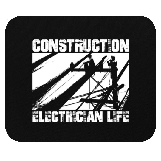 Electrician Electrical Engineer Lineman Mouse Pads