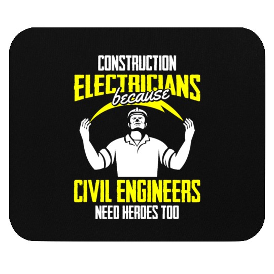 Electrician Electrical Engineer Lineman Mouse Pads