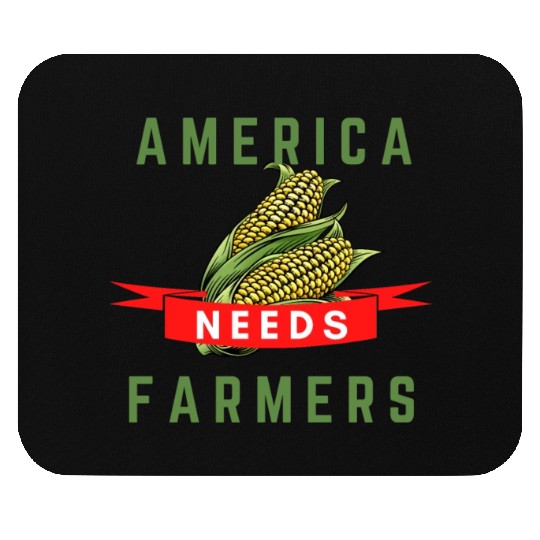 America Needs Farmers Mouse Pads - Gifts For Farmers