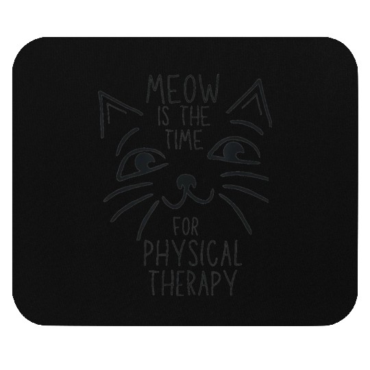 Physical Therapist PT Cat Lover Mouse Pads