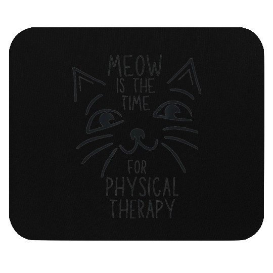Physical Therapist PT Cat Lover Mouse Pads