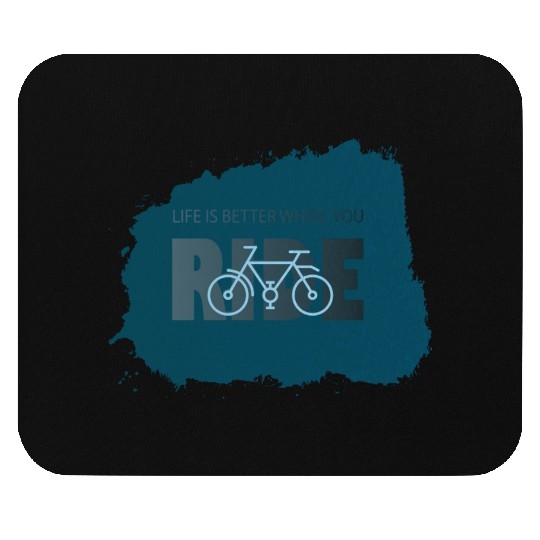 Bicycle Bicyclist Cycling Bicycle Love Mouse Pads