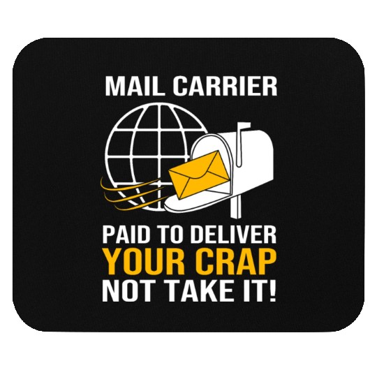 Funny Postman Postal Worker Mail Carrier Mouse Pads