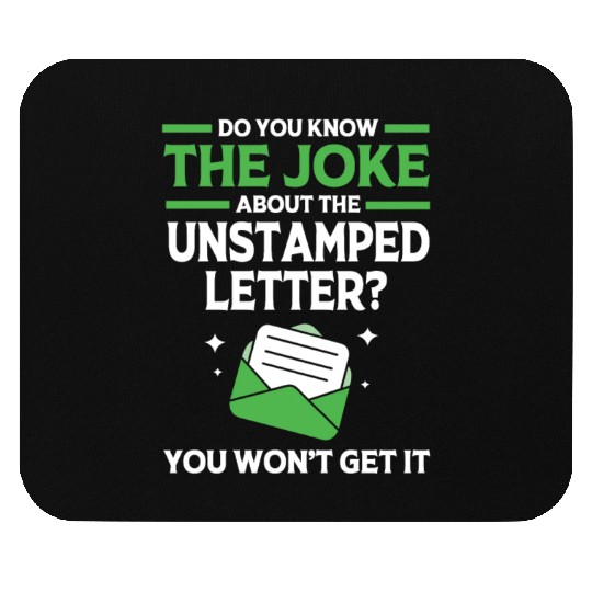 Mailman Joke Funny Postal Worker Postman Mouse Pads