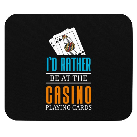 Gambling Winner Dice Blackjack Mouse Pads