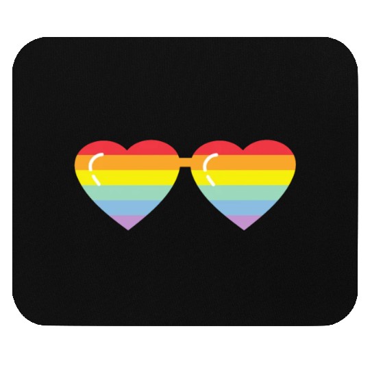 Lgbtq Gay Pride Month Rainbow Love Is Love Mouse Pads