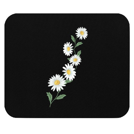 Daisy Flower Mouse Pads