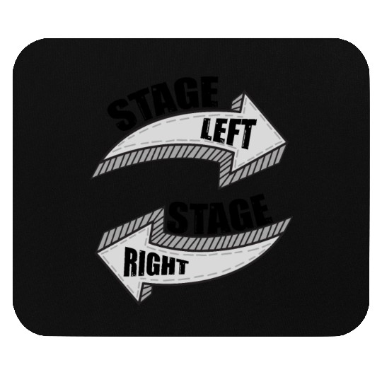 Novelty Dramatic Arts Actors Mockery Statements Mouse Pads