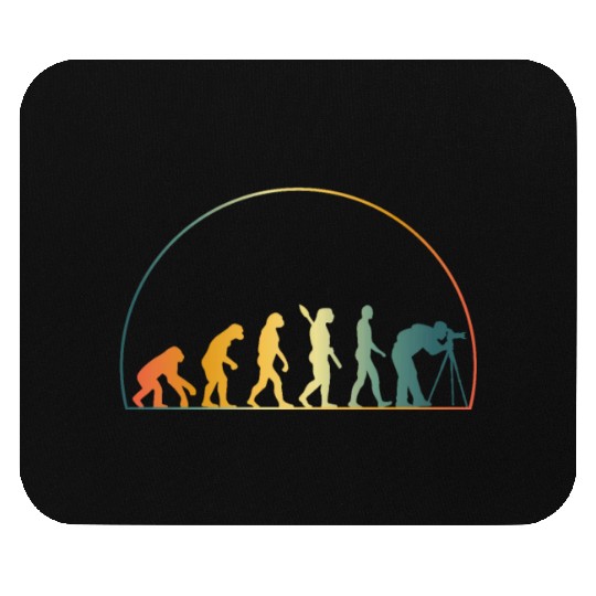 Photographer Evolution Mouse Pads
