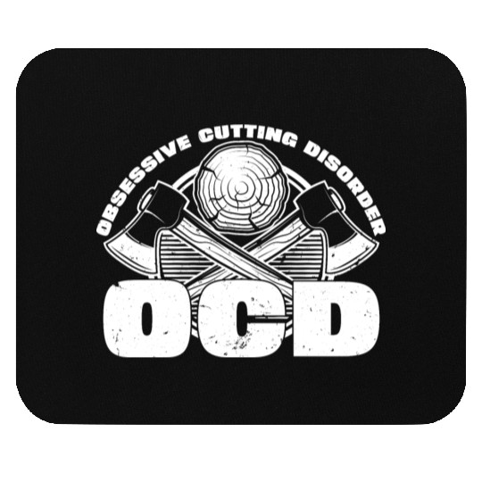 Classic Lumberjack Worker Logger Lifestyle Gifts Mouse Pads