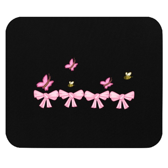 grinding pink butterfly nature Mouse Pads