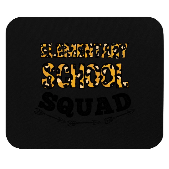 Elementary School Squad Leopard Mouse Pads