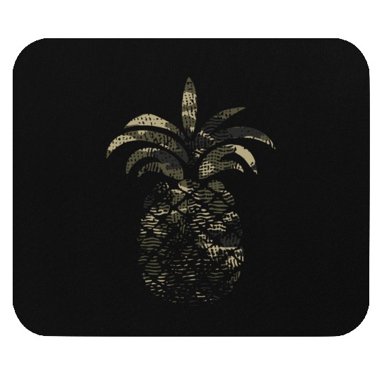 Distressed Camo Camouflage Eapple Lover Birthday Mouse Pads