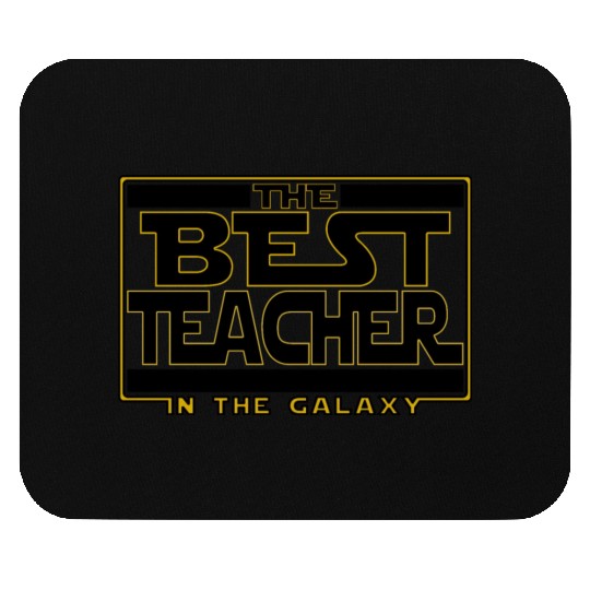 The best teacher in the galaxy Mouse Pads