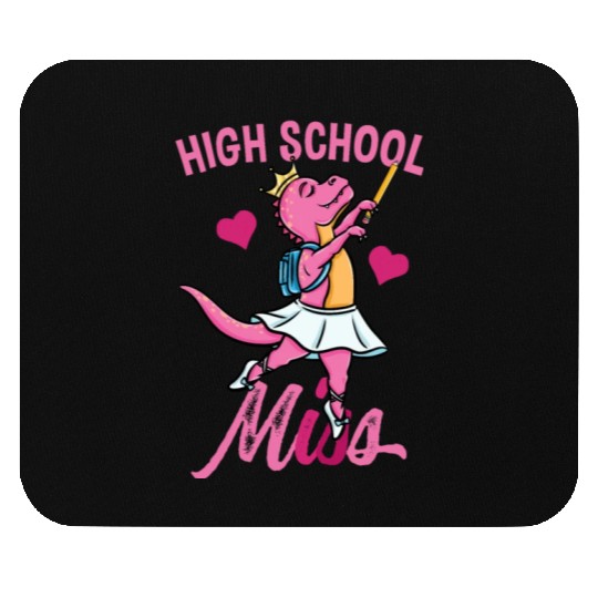 High School Miss Ballet Back To School Girls Mouse Pads