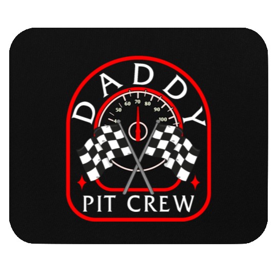 Daddy Pit Crew Mouse Pads, Father's Day Gift Race Day