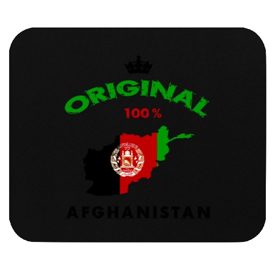 Afghanistan original 100% flag design Mouse Pads