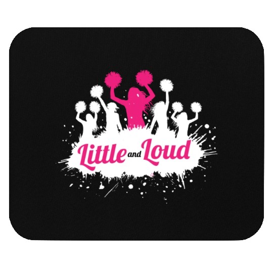 Little And Loud Cheerleading Cheerleader Mouse Pads