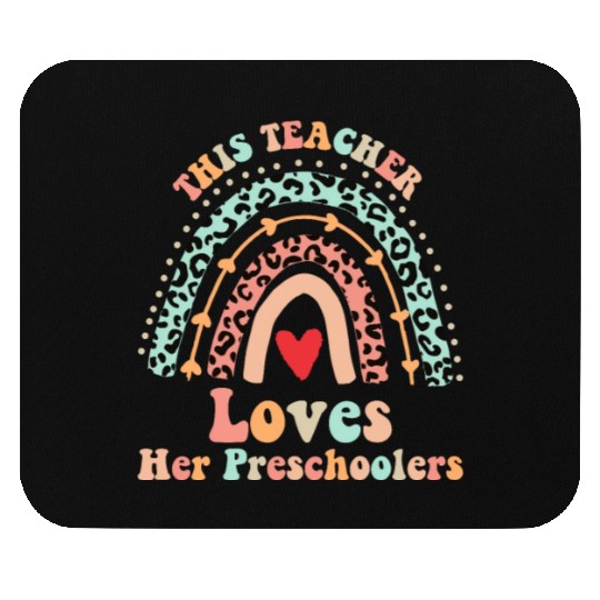 This Teacher Loves Her Preschoolers Mouse Pads