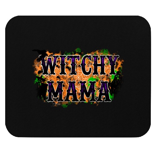 Witchy Mama Mouse Pads