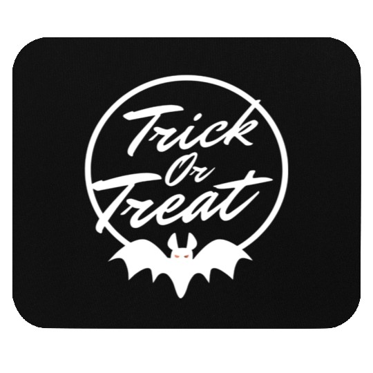 Trick Or Treat Halloween Bat Mouse Pads