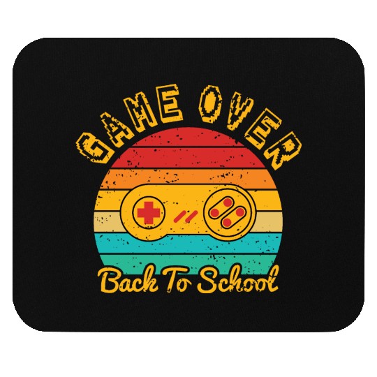 Game Over Back To School Mouse Pads