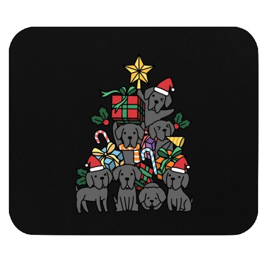 Great Dane Christmas Tree Mouse Pads