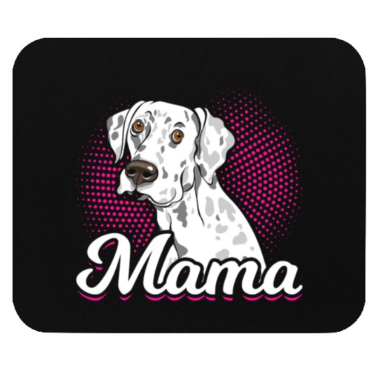 Mama Dalmatian Dog Lover Mouse Pads