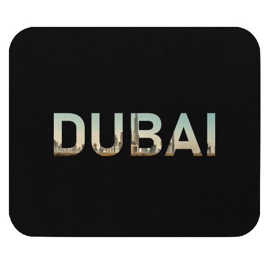 Dubai Desert Skyline United Arab Emirates UAE Mouse Pads