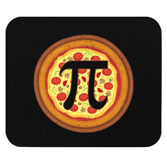 Pizza Pi Day Pizza Eater Italian Mathematician Mouse Pads