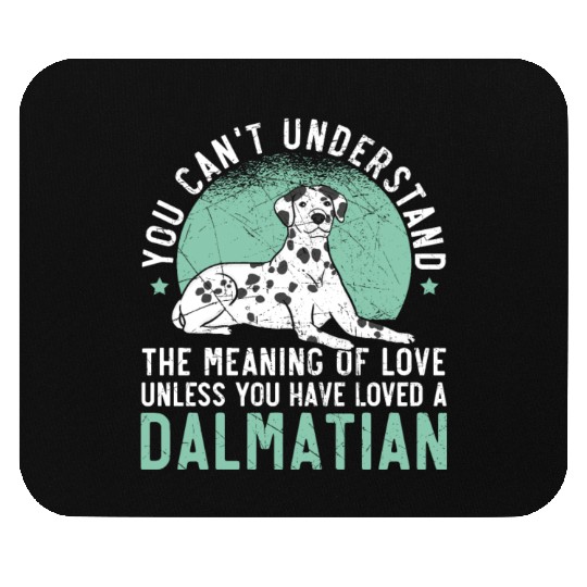 Spot Squad Paw Love Puppy Breeder Dalmatian Dog Mouse Pads