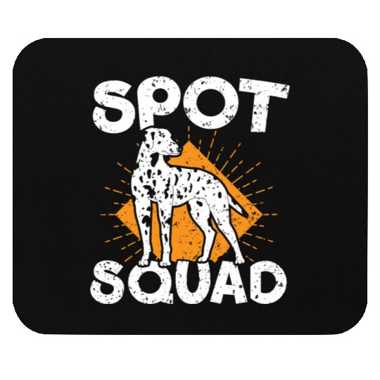 Spot Squad Paw Love Puppy Breeder Dalmatian Dog Mouse Pads