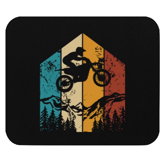 Dirt Bike Rider Motocycle Freestyle Motocross Mouse Pads