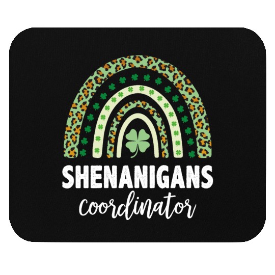 Shenanigans Coordinator Matching Teacher Rainbow Mouse Pads